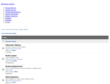 Tablet Screenshot of forum.informatorszkolny.com